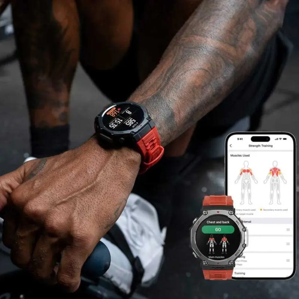 Купить Amazfit 85589 Смарт-часы T-Rex 3  Black 7ft.ru в интернет магазине Семь Футов