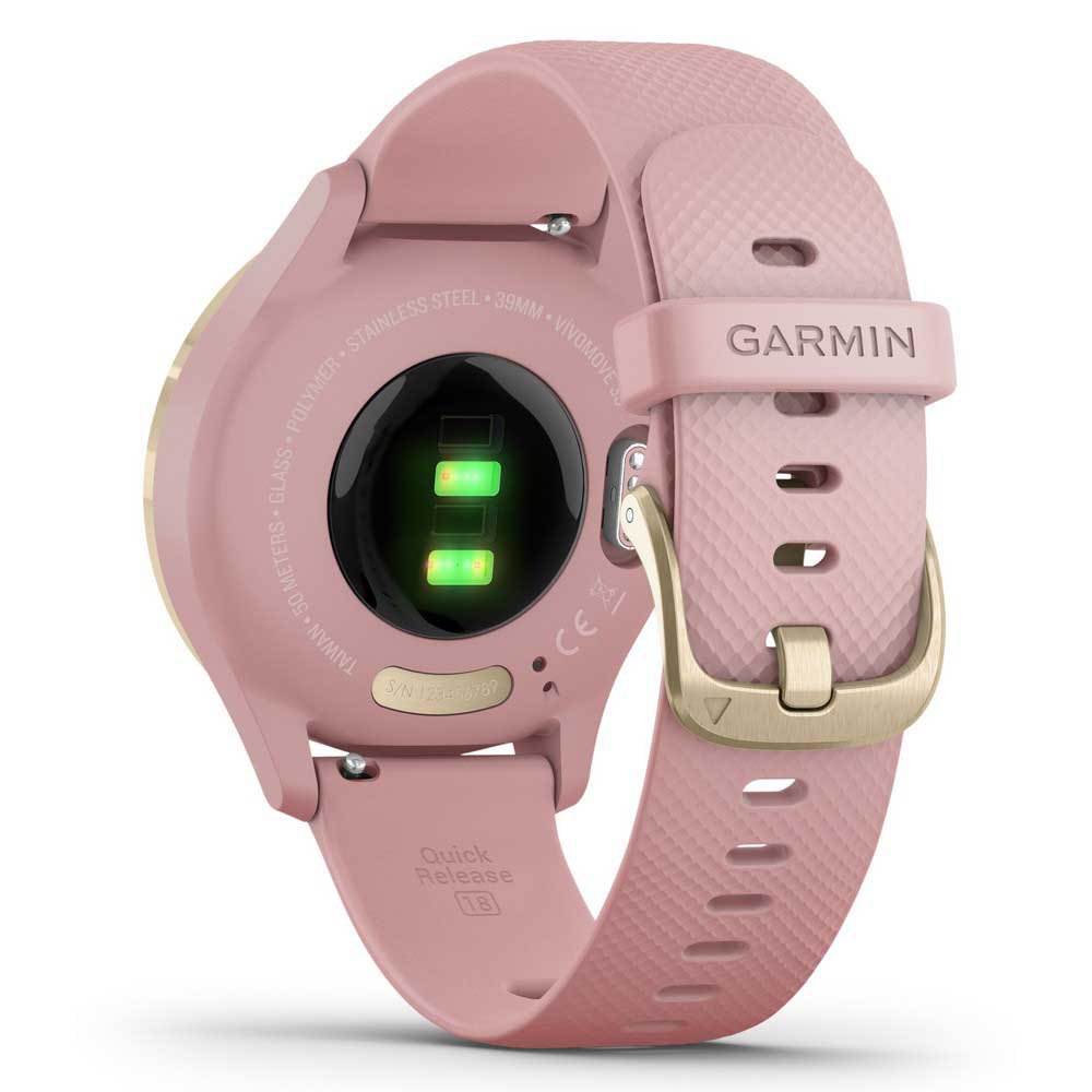 Купить Garmin 010-02238-01 Vivomove 3S Sport Часы Розовый  Champagne / Rose 7ft.ru в интернет магазине Семь Футов