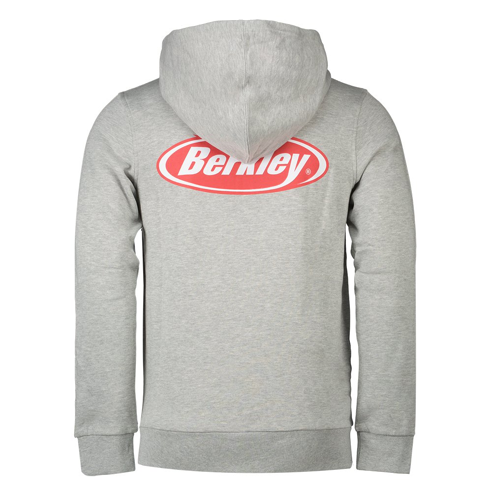 Купить Berkley 1551318 Толстовка на молнии Logo Серый Grey 2XL 7ft.ru в интернет магазине Семь Футов