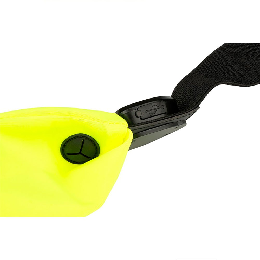 Купить Avento 44RF-FGZ-Uni Pocket + Rechargeable LED Спортивный пояс Fluorescent Yellow / Black 7ft.ru в интернет магазине Семь Футов