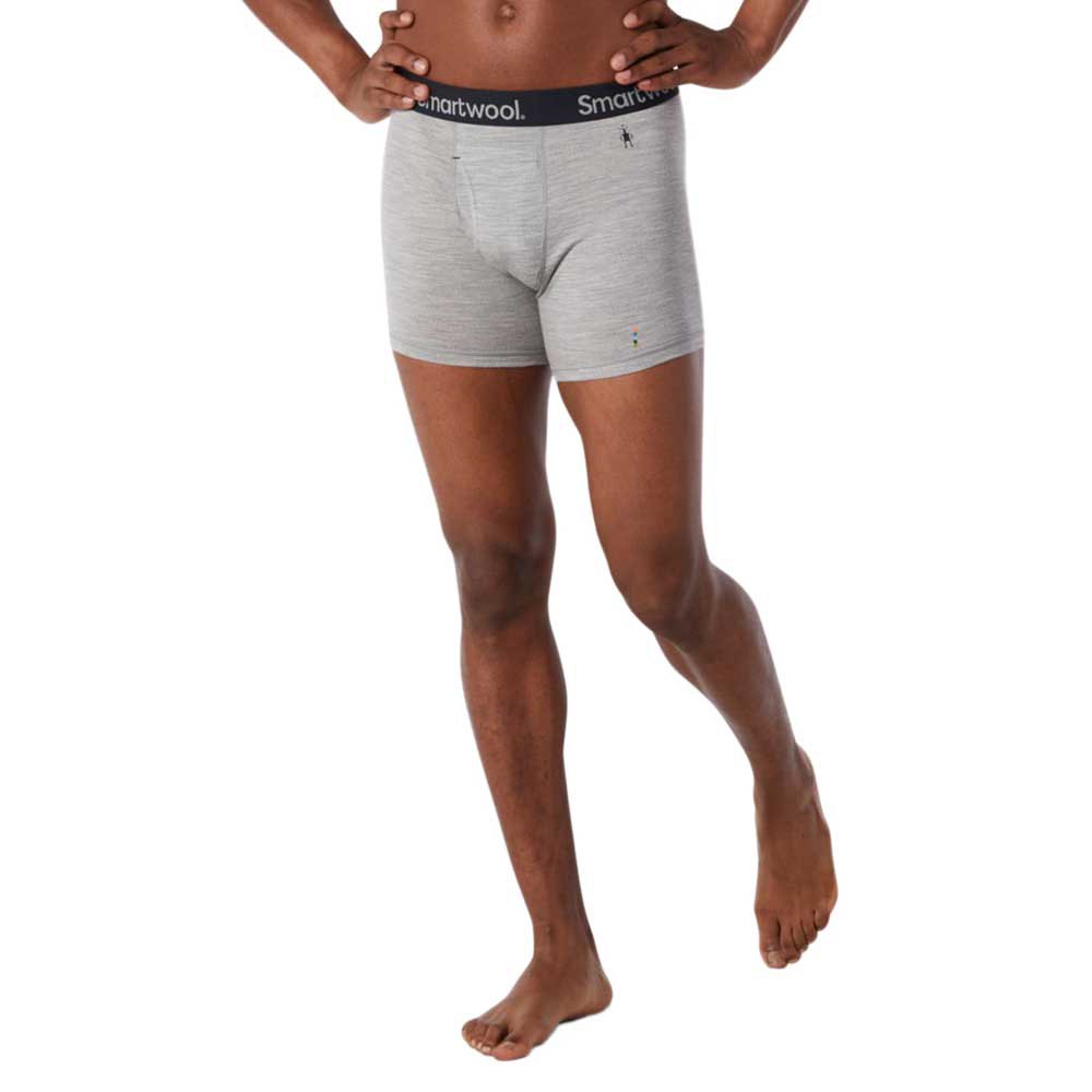 Купить Smartwool SW0169985451.XL Боксёр Merino Brief Серый  Light Gray Heather XL 7ft.ru в интернет магазине Семь Футов