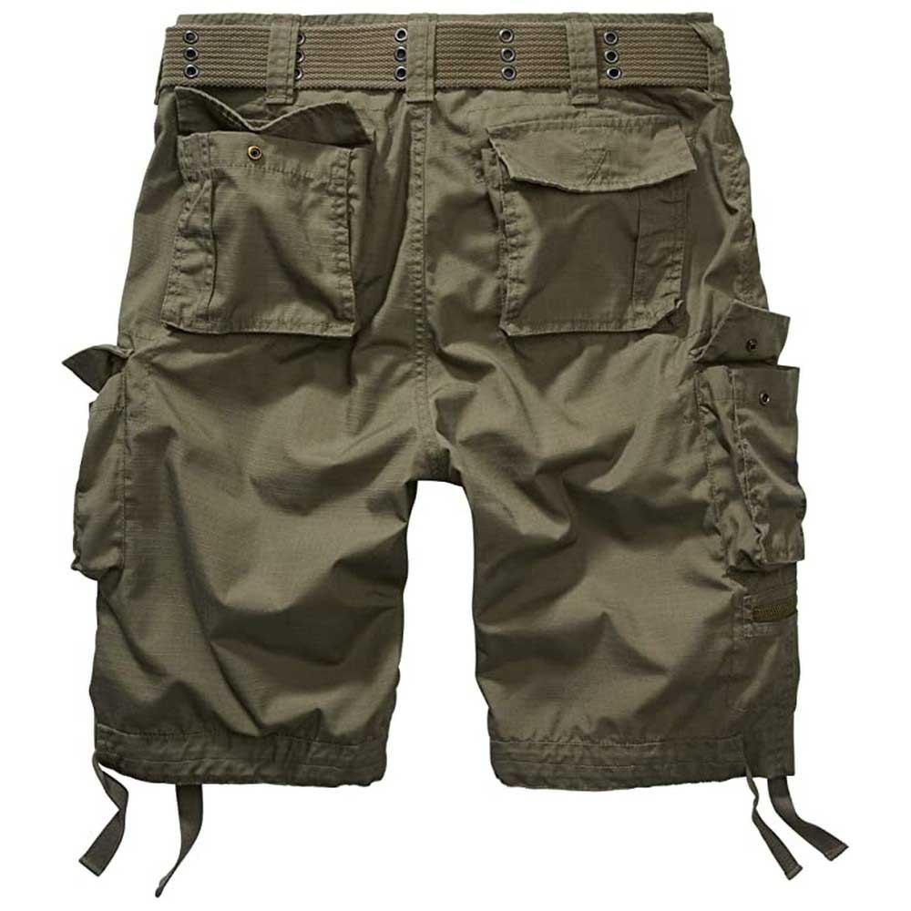 Купить Brandit 2021-1-4XL Шорты карго Savage Ripstop Зеленый Olive 4XL 7ft.ru в интернет магазине Семь Футов