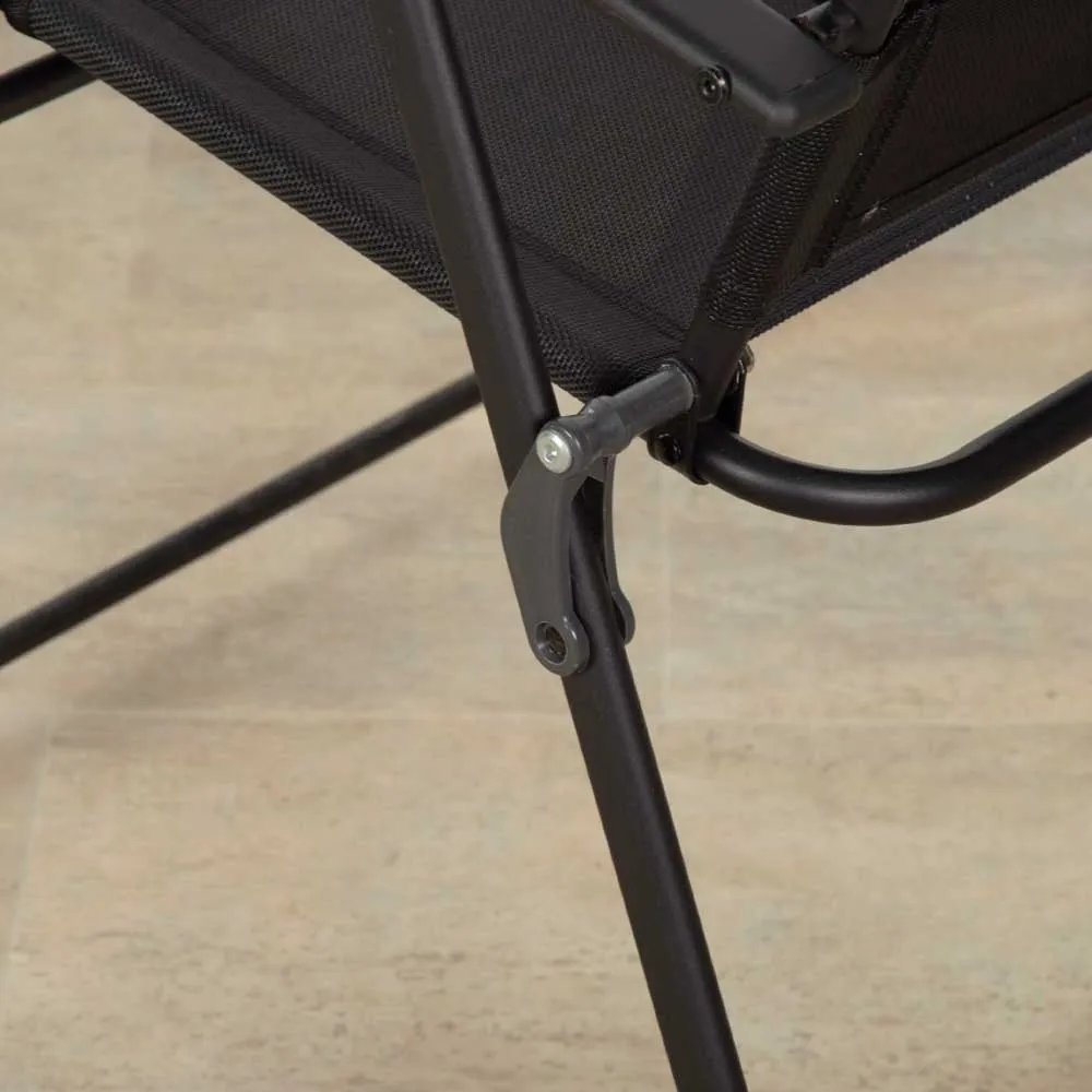 Купить Aktive 61146 Складной стул для улицы Slim 4 units Серебристый Black 7ft.ru в интернет магазине Семь Футов