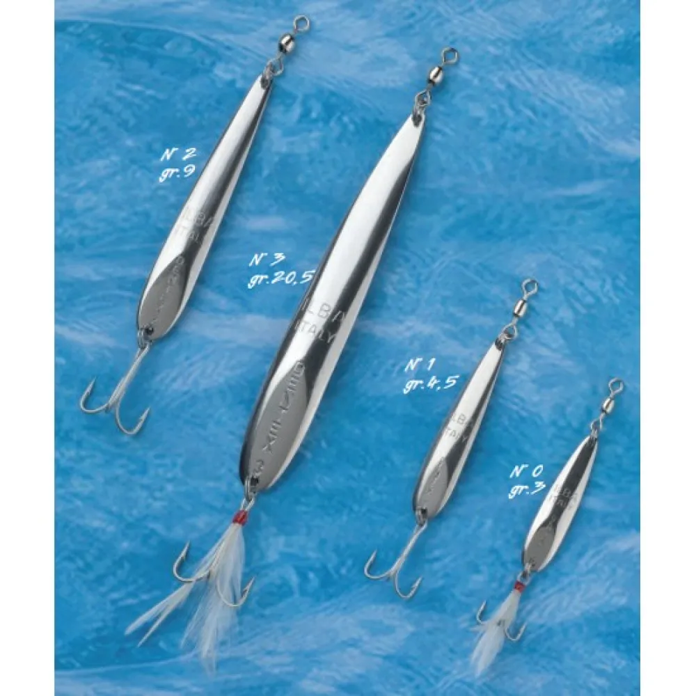 Купить Ilba 7022535251118 Ложка-приманка Ondulante Dentex Feather 1 Silver 7ft.ru в интернет магазине Семь Футов