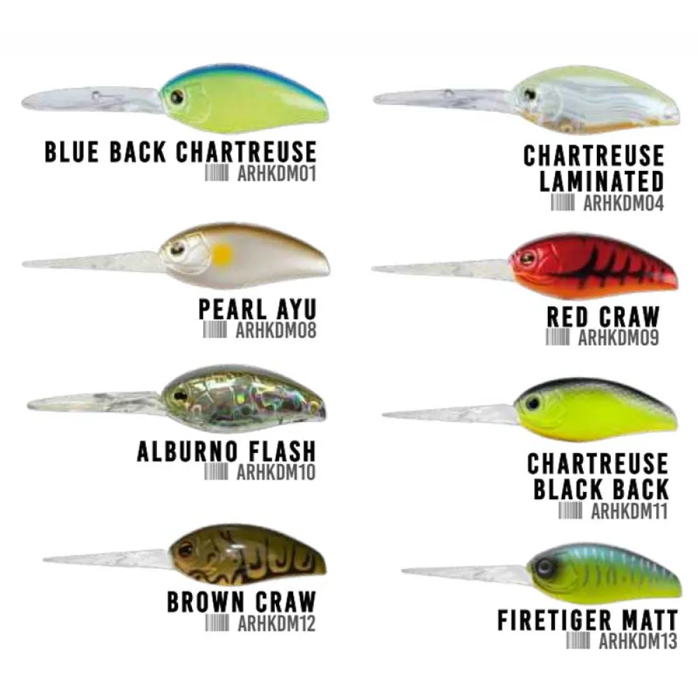 Купить Herakles ARHKDM10 Crankbait Hypno DD Floating 20.5g 63 mm  Alburno Flash 7ft.ru в интернет магазине Семь Футов