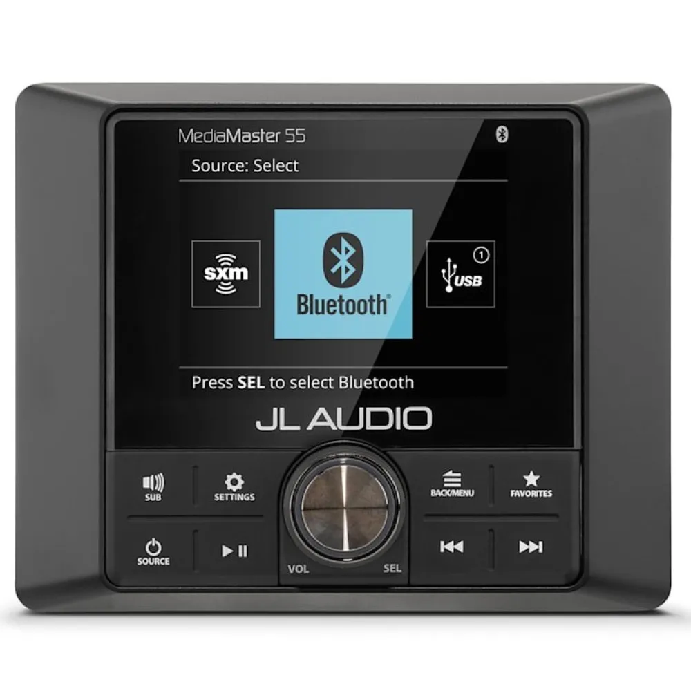 Купить Garmin 010-03365-00 Усилитель JL Audio® MediaMaster® 55 Full-Color LCD Display Weatherproof Black 7ft.ru в интернет магазине Семь Футов