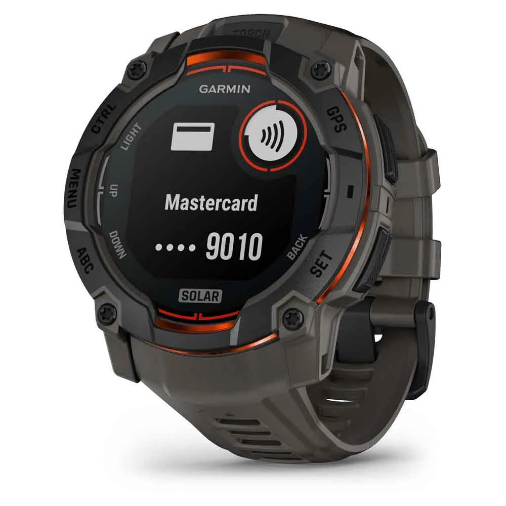 Купить Garmin 010-02935-00 Часы Instinct 3 50 mm Solar Черный  Black / Carbon 7ft.ru в интернет магазине Семь Футов