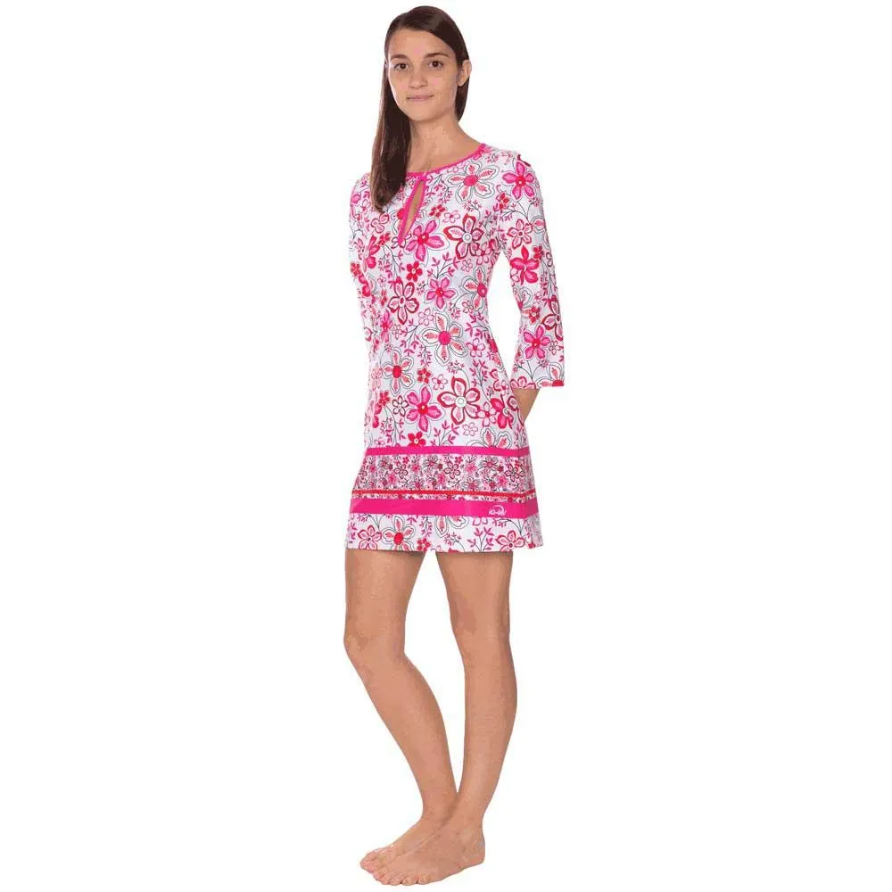 Купить Iq-uv 6546124339-44xl Короткое платье UV 230 Protective Pink 25x18x4 7ft.ru в интернет магазине Семь Футов