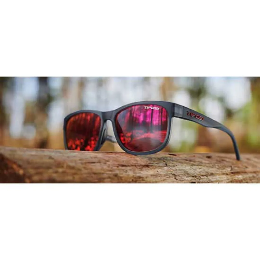 Купить Tifosi 1720402878 поляризованные солнцезащитные очки Swank XL Satin Vapor 1 Smoke Red/CAT3 7ft.ru в интернет магазине Семь Футов