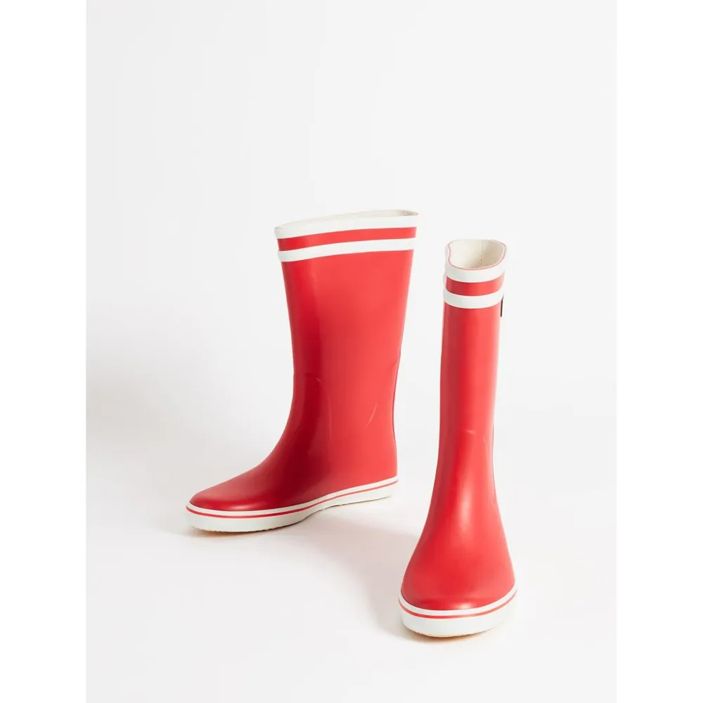 Купить Aigle na632-41 дождевые сапоги Malouine 2 Red / White 40x35x15 EU 41 7ft.ru в интернет магазине Семь Футов