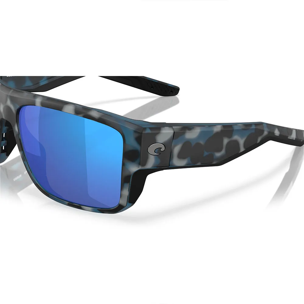 Купить Costa 06S9116-91161059 поляризованные солнцезащитные очки Taxman Deep Water Camo Blue Mirror 580G/CAT3 7ft.ru в интернет магазине Семь Футов