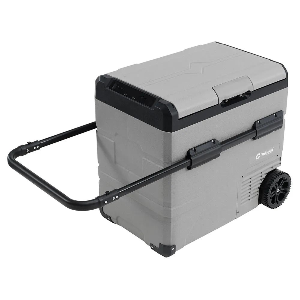 Купить Outwell 590239 переносной холодильник на колесах Arctic Frost 55L 12V-230V Black / Grey 7ft.ru в интернет магазине Семь Футов