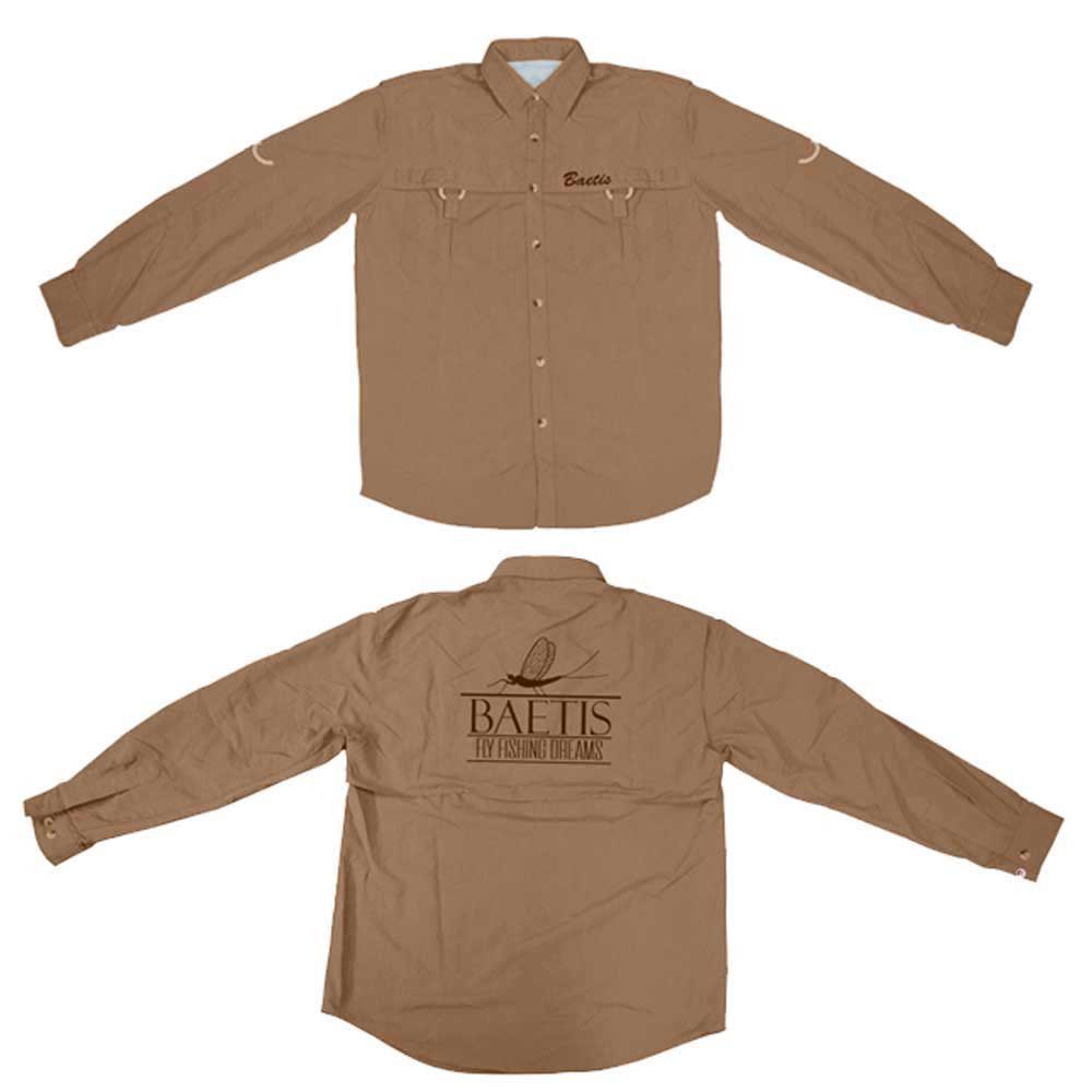 Купить Baetis BACPMXL Рубашка с длинным рукавом Promo Коричневый Brown XL 7ft.ru в интернет магазине Семь Футов