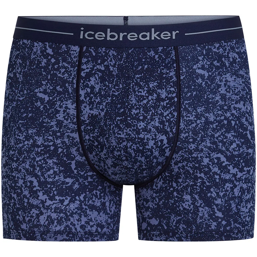 Купить Icebreaker 0a57j7ib00vs трусы-боксёры 150 Anatomica Midnight Navy / Aop 15x15x10 7ft.ru в интернет магазине Семь Футов
