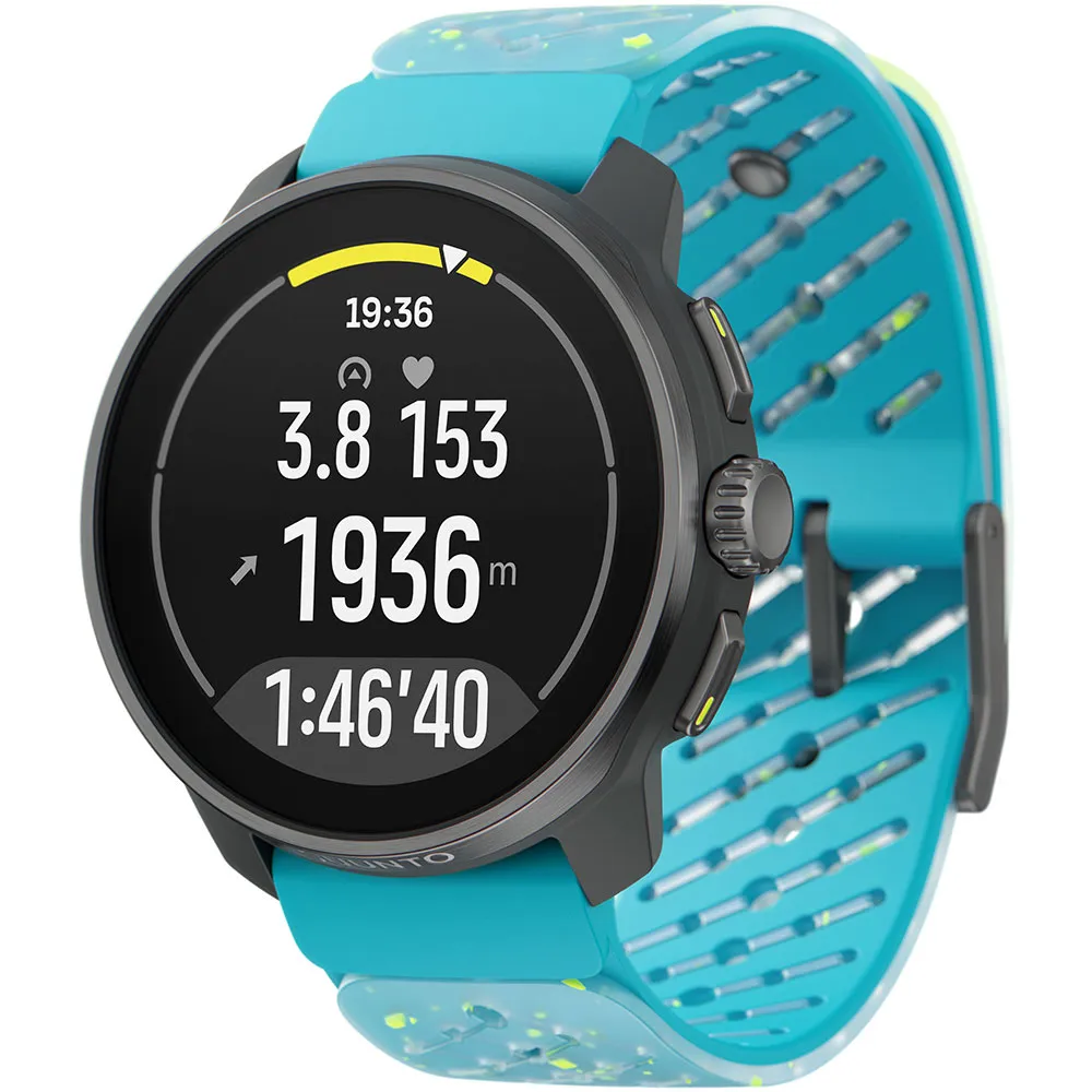Купить Suunto SS051153000 Часы Race S Titanium Courtney Dauwalter Голубой Blue / Green 7ft.ru в интернет магазине Семь Футов