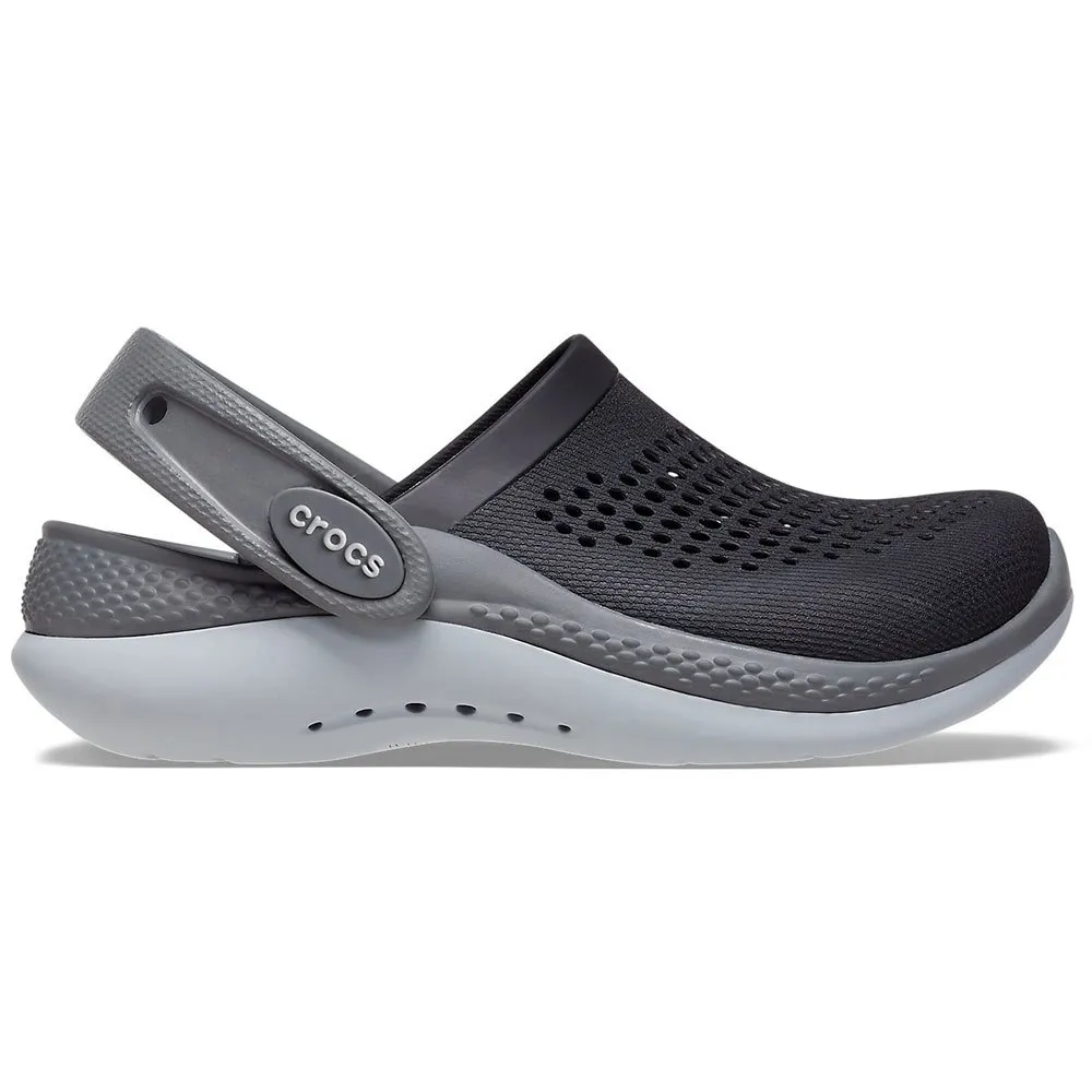 Купить Crocs 206712-0dd-c7 Деревянные башмаки LiteRide 360 Black / Slate Grey 35x25x15 EU 23 7ft.ru в интернет магазине Семь Футов