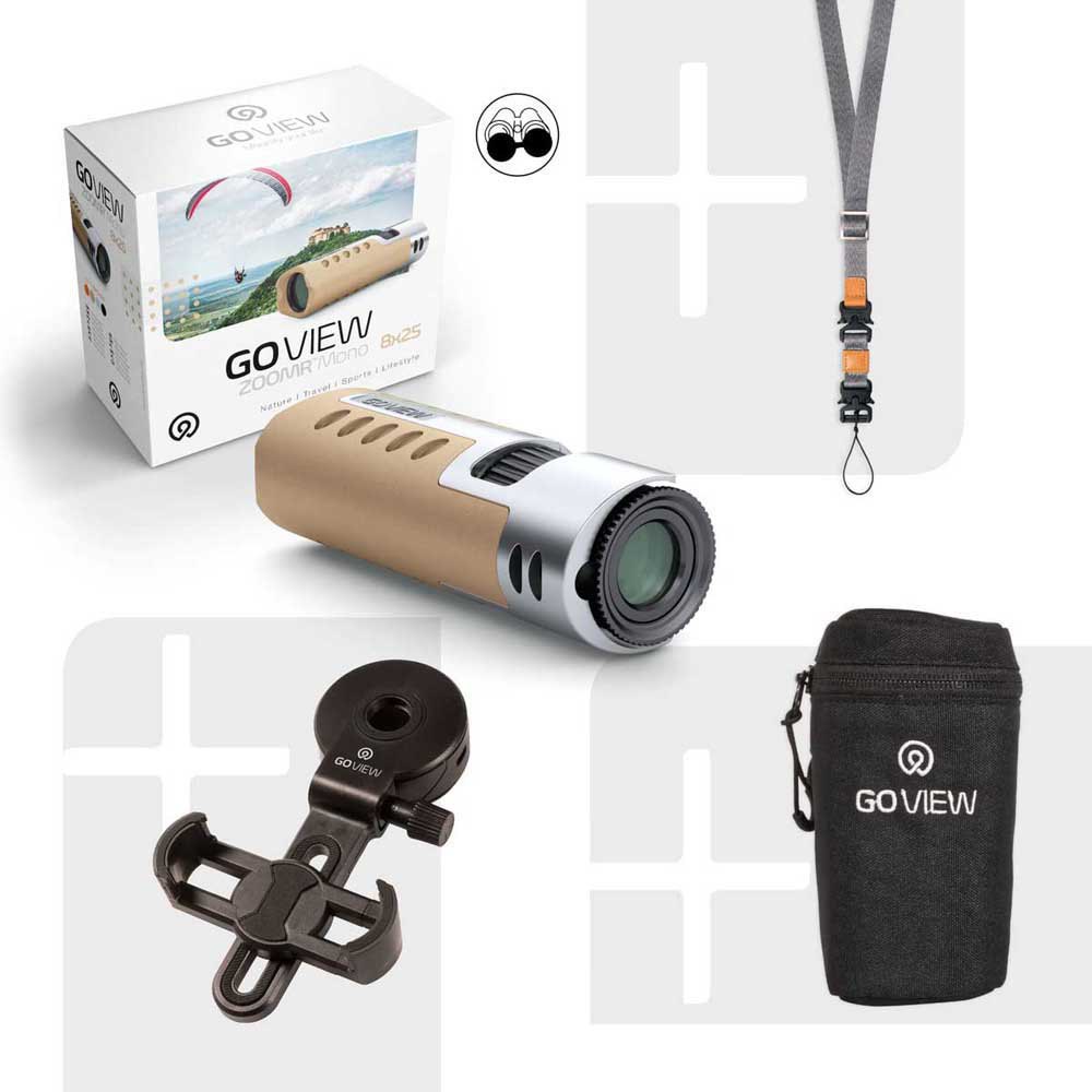 Купить Goview 251787 ZOOMR HD Монокуляр Золотистый Light Brown 7ft.ru в интернет магазине Семь Футов