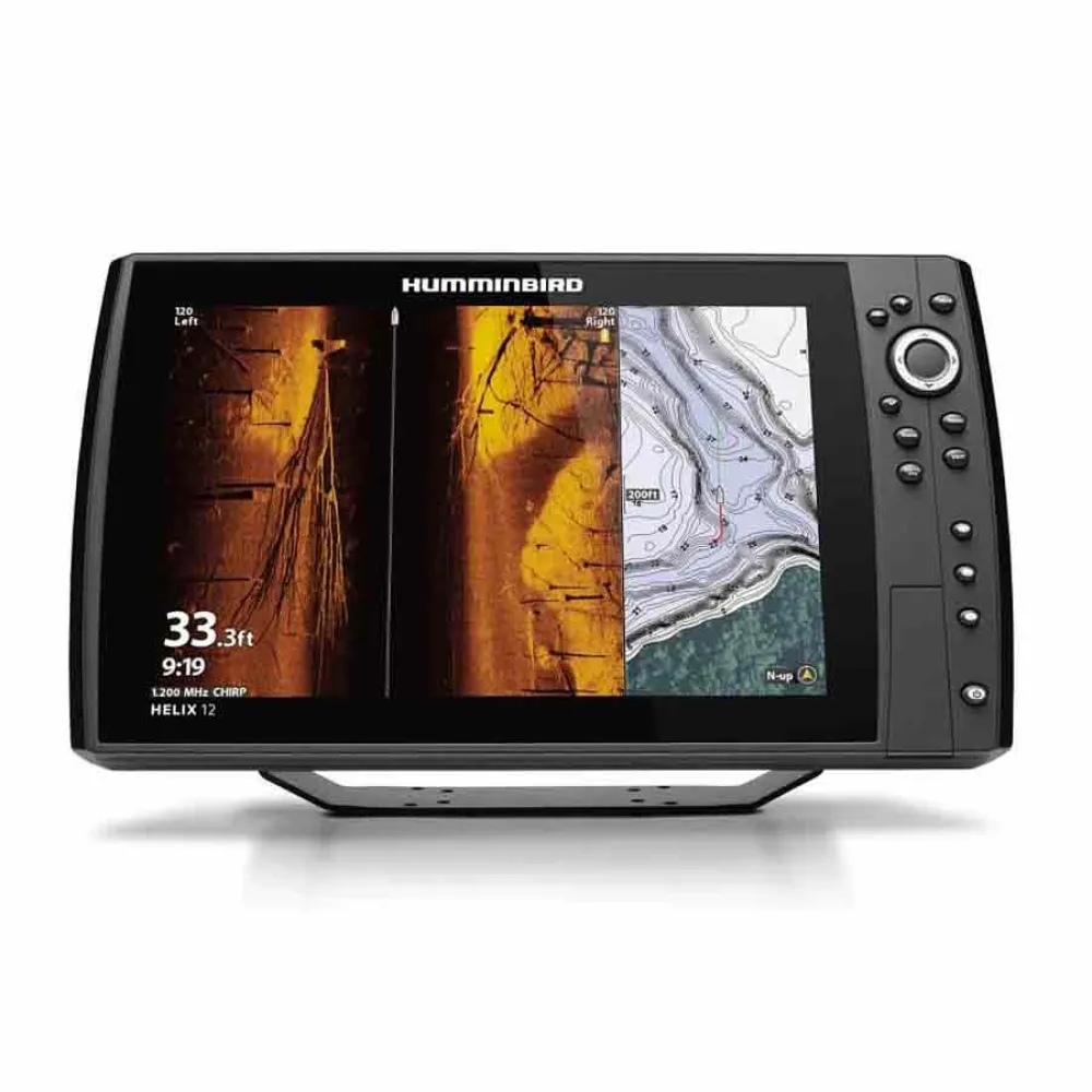 Купить Humminbird nrr-3885-nrr Рыбопоисковый эхолот Helix 12 GPS G4N Chirp Mega SI Black 25x20x10 7ft.ru в интернет магазине Семь Футов