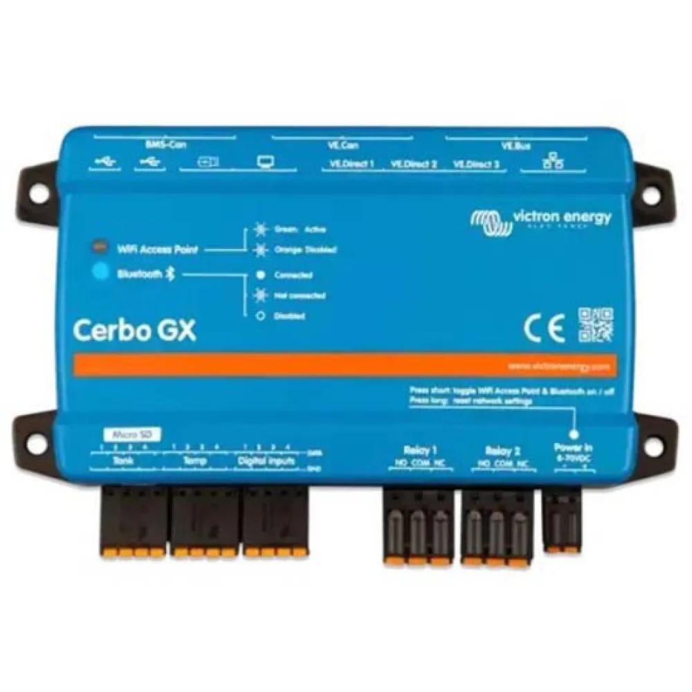 Купить Victron energy bpp900450110 Контроллер заряда Cerbo GX MK2 Blue 25x15x12 7ft.ru в интернет магазине Семь Футов