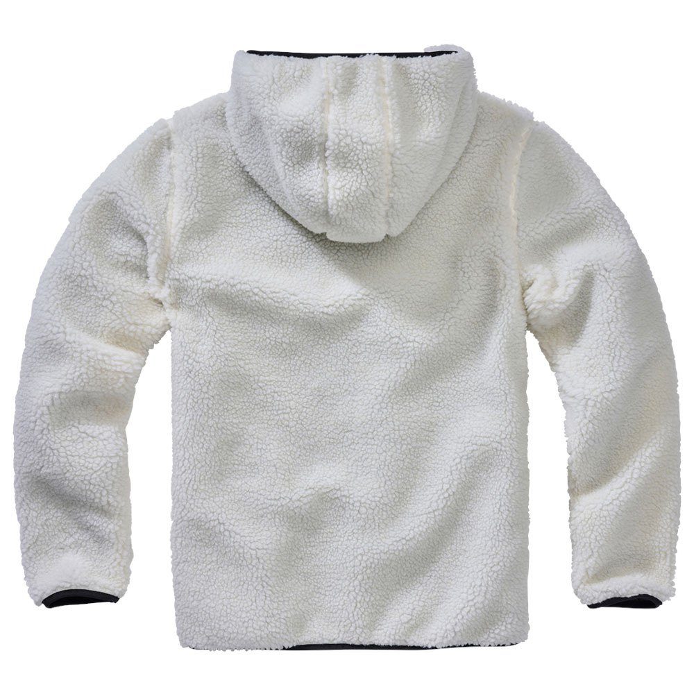Купить Brandit 5023-7-3XL Куртка Teddy Worker Белая  White 3XL 7ft.ru в интернет магазине Семь Футов
