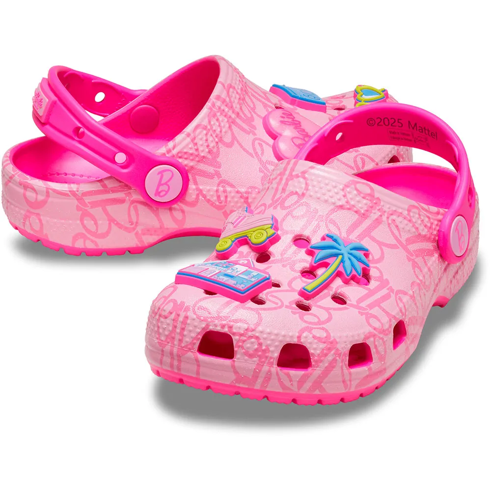 Купить Crocs 211407-90h-c7 Деревянные башмаки Mattel Pink Barbie Classic T Multi 35x25x15 EU 23 7ft.ru в интернет магазине Семь Футов