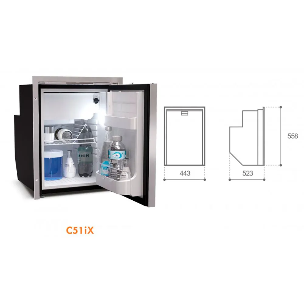 Купить Vitrifrigo 2435013 Холодильник C62 iX OCX2 Silver 56x52x56 558 x 513 x 550 mm 7ft.ru в интернет магазине Семь Футов