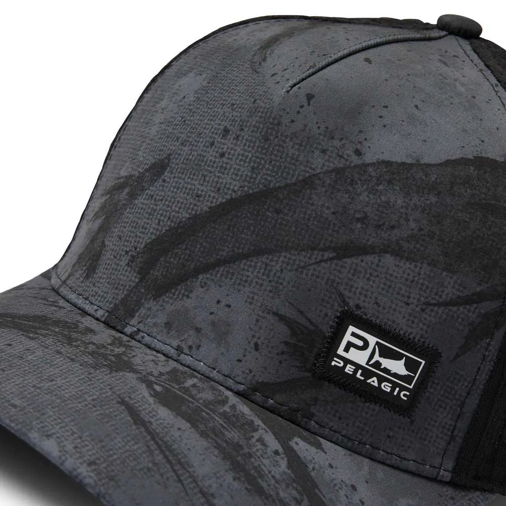 Купить Pelagic 1202223003-BCH-0 Кепка Echo Open Seas  Black / Charcoal 7ft.ru в интернет магазине Семь Футов