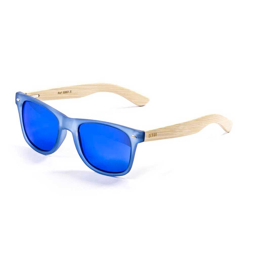 Купить Ocean sunglasses 50001.5 Деревянные солнцезащитные очки Beach Blue Transparent / Blue 7ft.ru в интернет магазине Семь Футов