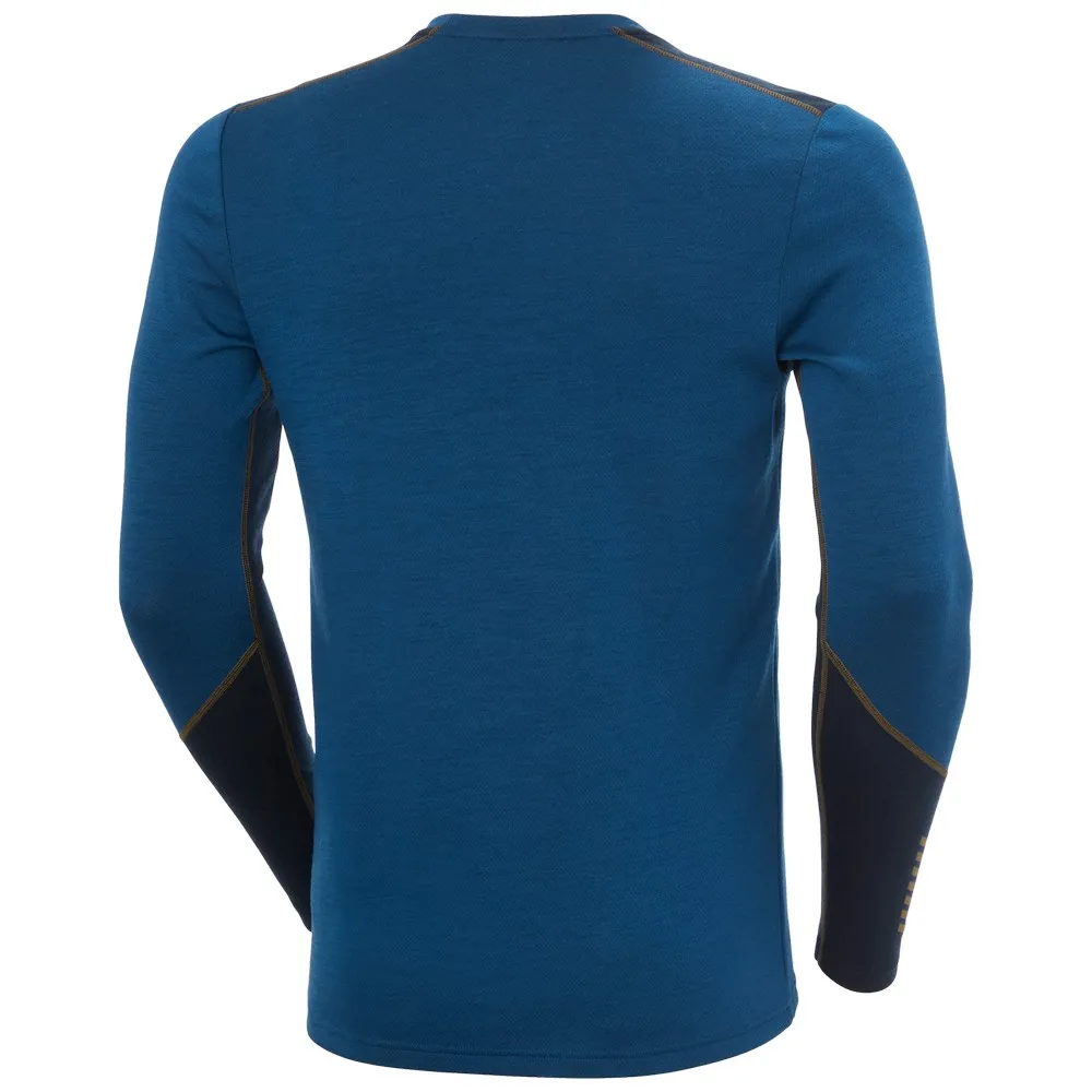 Купить Helly hansen 49364-507-l Базовый слой с длинным рукавом Lifa merino midweight crew Dark Blue 30x25x2 7ft.ru в интернет магазине Семь Футов