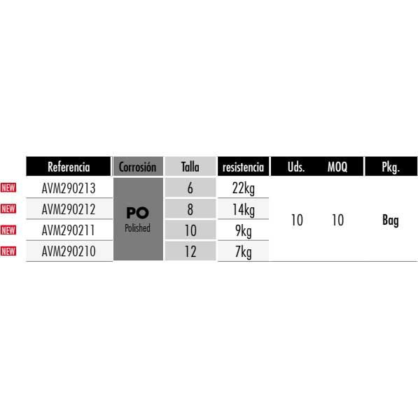 Купить VMC AVM290213-UNIT 3556 Feeder Защелкивающийся шарнир Black 6 7ft.ru в интернет магазине Семь Футов