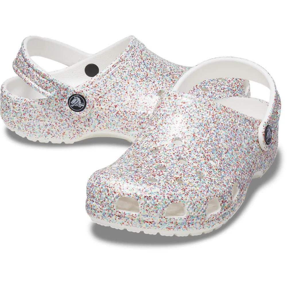 Купить Crocs 208571-90h-c7 Деревянные башмаки Classic Sprinkle Glitter Multi 35x25x15 EU 23 7ft.ru в интернет магазине Семь Футов