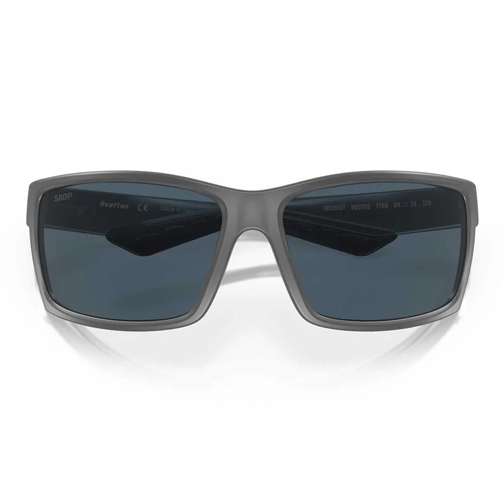 Купить Costa 06s9007-90070564 поляризованные солнцезащитные очки Reefton Matte Gray 25x12x10 Grey 580P/CAT3 7ft.ru в интернет магазине Семь Футов