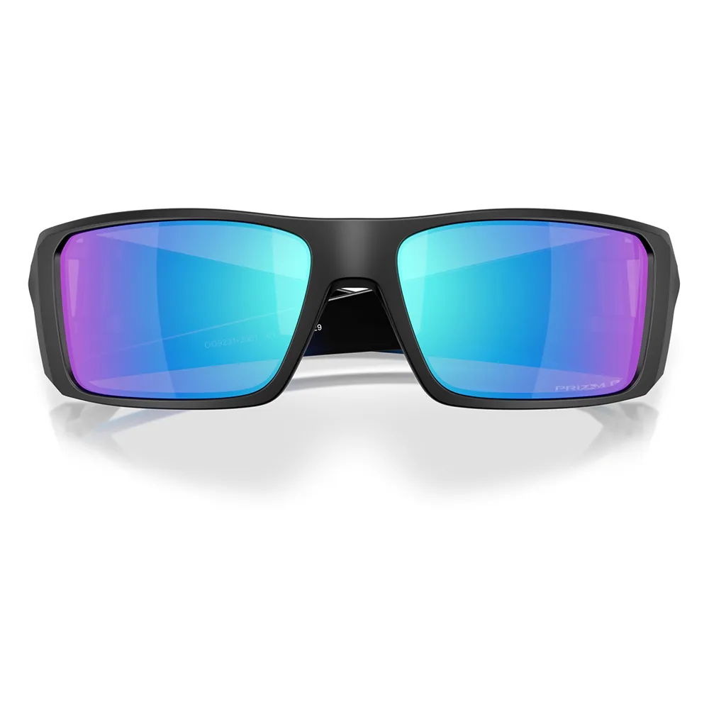 Купить Oakley OO9231-2361-61 поляризованные солнцезащитные очки Heliostat Бесцветный Matte Black Prizm Sapphire Polar/CAT3 7ft.ru в интернет магазине Семь Футов