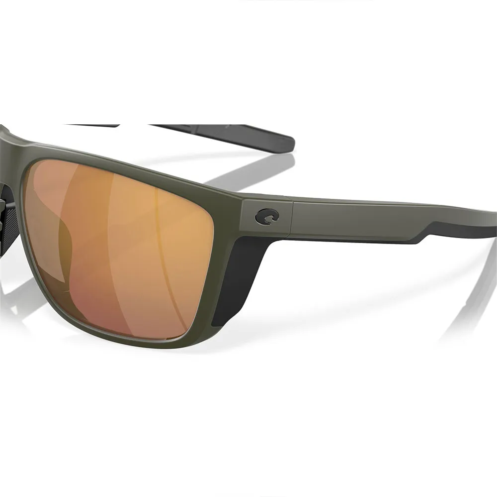 Купить Costa 06S9012-90121662 поляризованные солнцезащитные очки Ferg xl Matte Olive Gold Mirror 580G/CAT3 7ft.ru в интернет магазине Семь Футов
