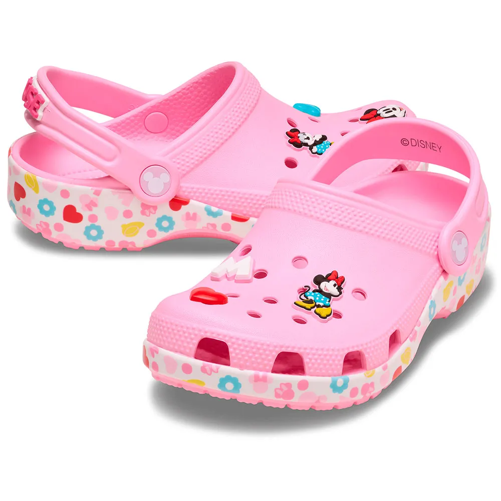 Купить Crocs 211147-90h-j1 Деревянные башмаки Mickey Friends Minnie Classic Multi 35x25x15 EU 32 7ft.ru в интернет магазине Семь Футов