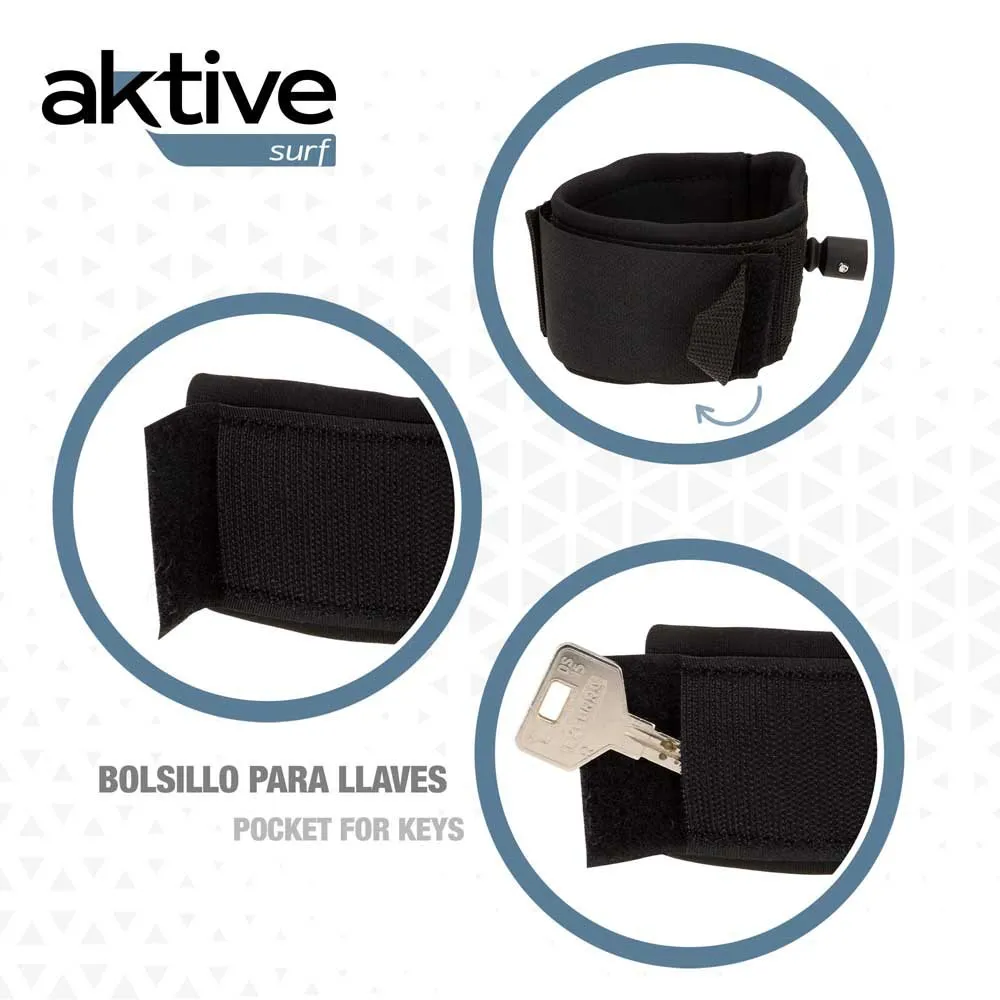 Купить Aktive 62051 Спиральный лиш для сапсерфинга Black 3x8x49 20 cm 7ft.ru в интернет магазине Семь Футов