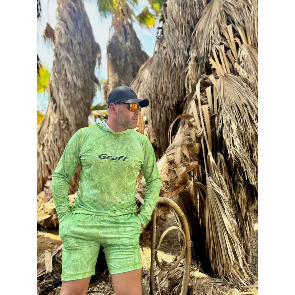 Купить Graff 964-cl-7-m Худи с УФ-защитой UPF 50 964-CL-7 Green 30x10x5 7ft.ru в интернет магазине Семь Футов