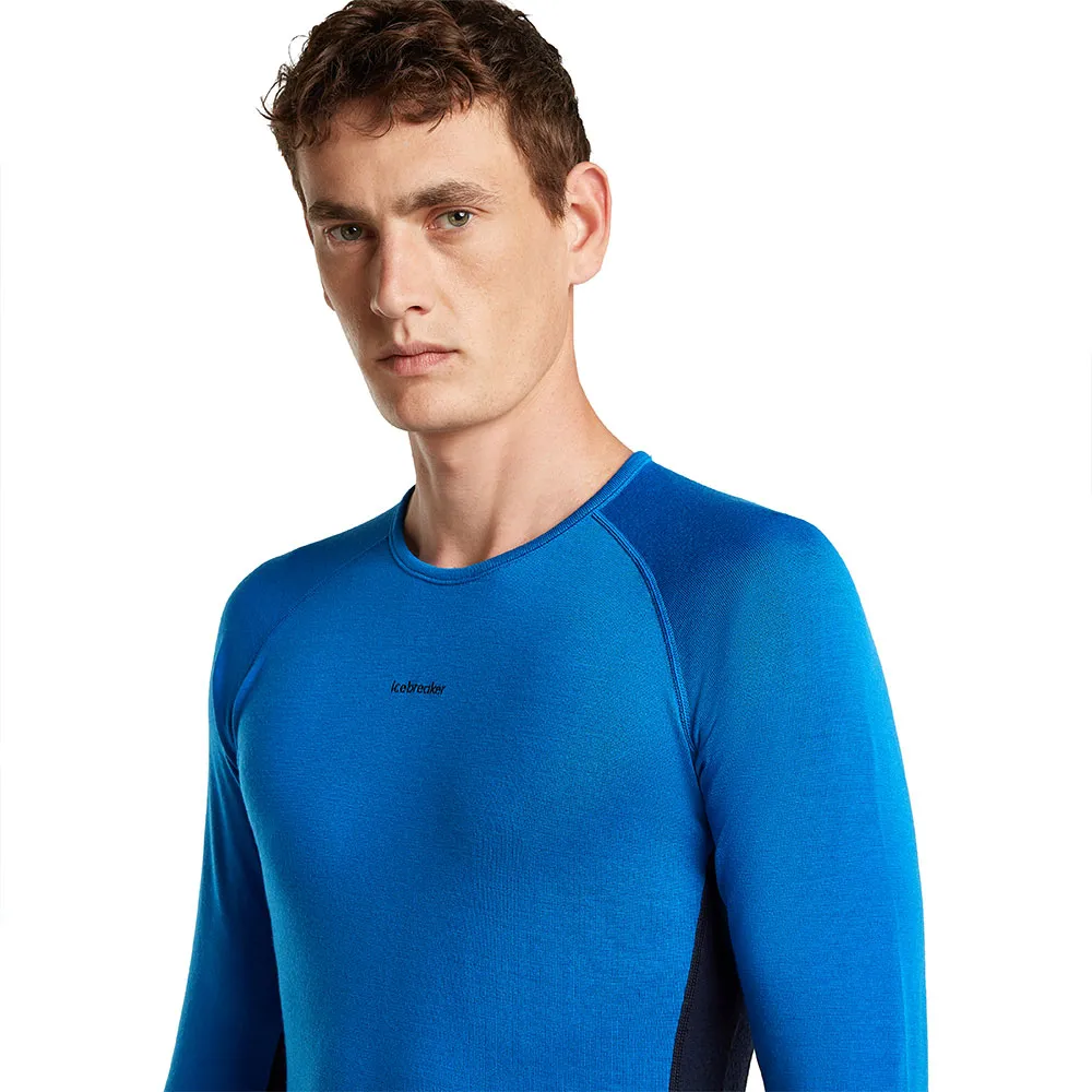 Купить Icebreaker 0a57ciib0n2xxl Базовый слой с длинным рукавом 260 ZoneKnit Midnight Navy / Lazurite / Cb 30x25x2 2XL 7ft.ru в интернет магазине Семь Футов