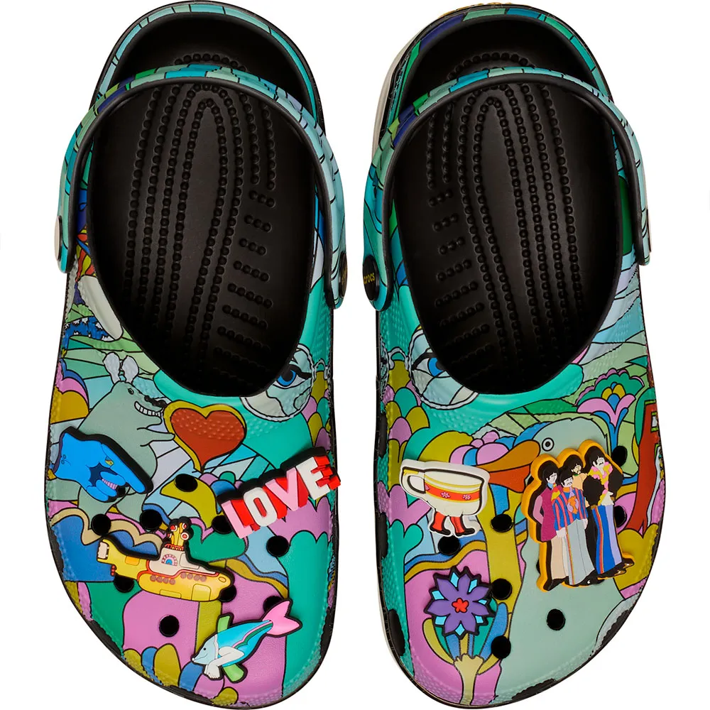 Купить Crocs 210895-90h-m4w6 Деревянные башмаки Beatles Classic Multi 35x25x15 EU 36 7ft.ru в интернет магазине Семь Футов