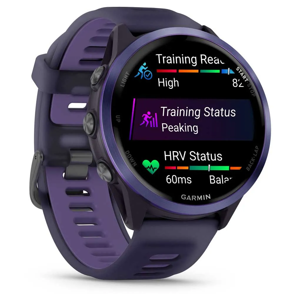 Купить Garmin 010-02971-02 Reloj Forerunner 570 47 mm Фиолетовый  Indigo Aluminum / Translucent Imperial Purple / Indigo 7ft.ru в интернет магазине Семь Футов