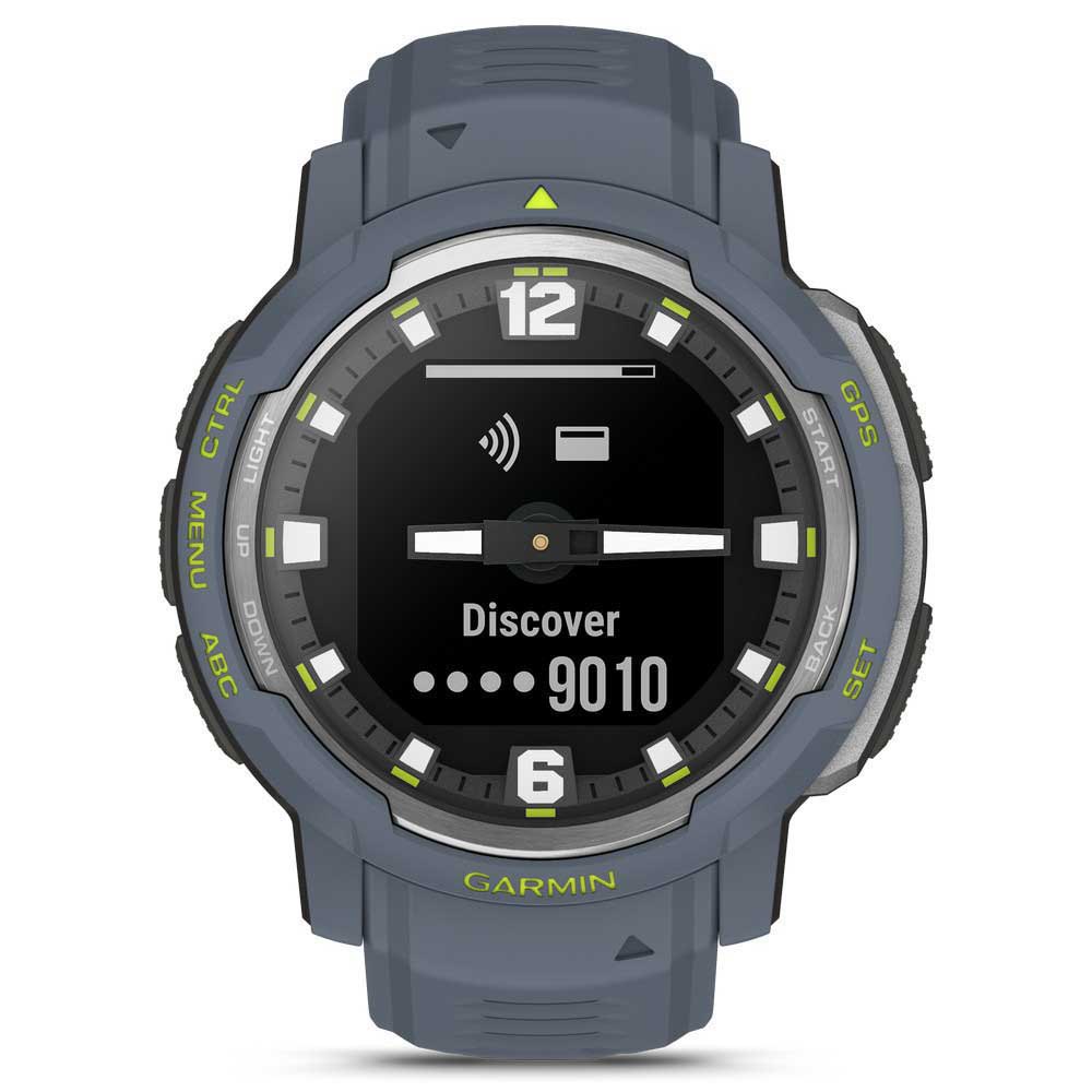Купить Garmin 010-02730-04 Instinct® Crossover Часы Серебристый Granite Blue 7ft.ru в интернет магазине Семь Футов
