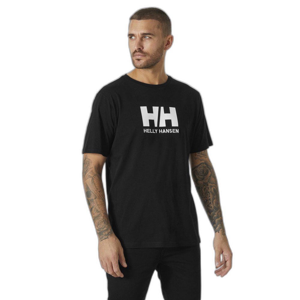 Купить Helly hansen 33979_990-S Футболка с коротким рукавом Logo Черный Black S 7ft.ru в интернет магазине Семь Футов