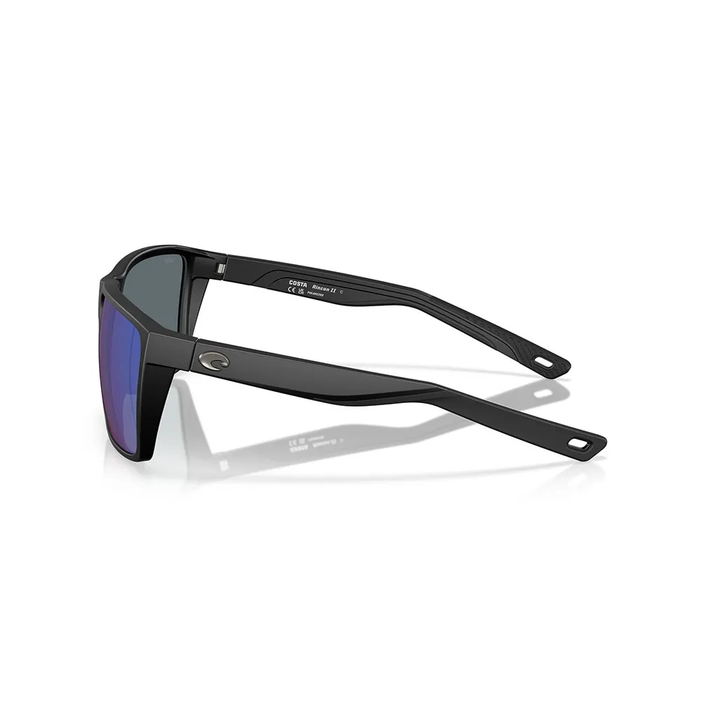 Купить Costa 06s9121-91210364 поляризованные солнцезащитные очки Rincon ii Matte Black 04 20x10x10 Blue Mirror 580P/CAT3 7ft.ru в интернет магазине Семь Футов
