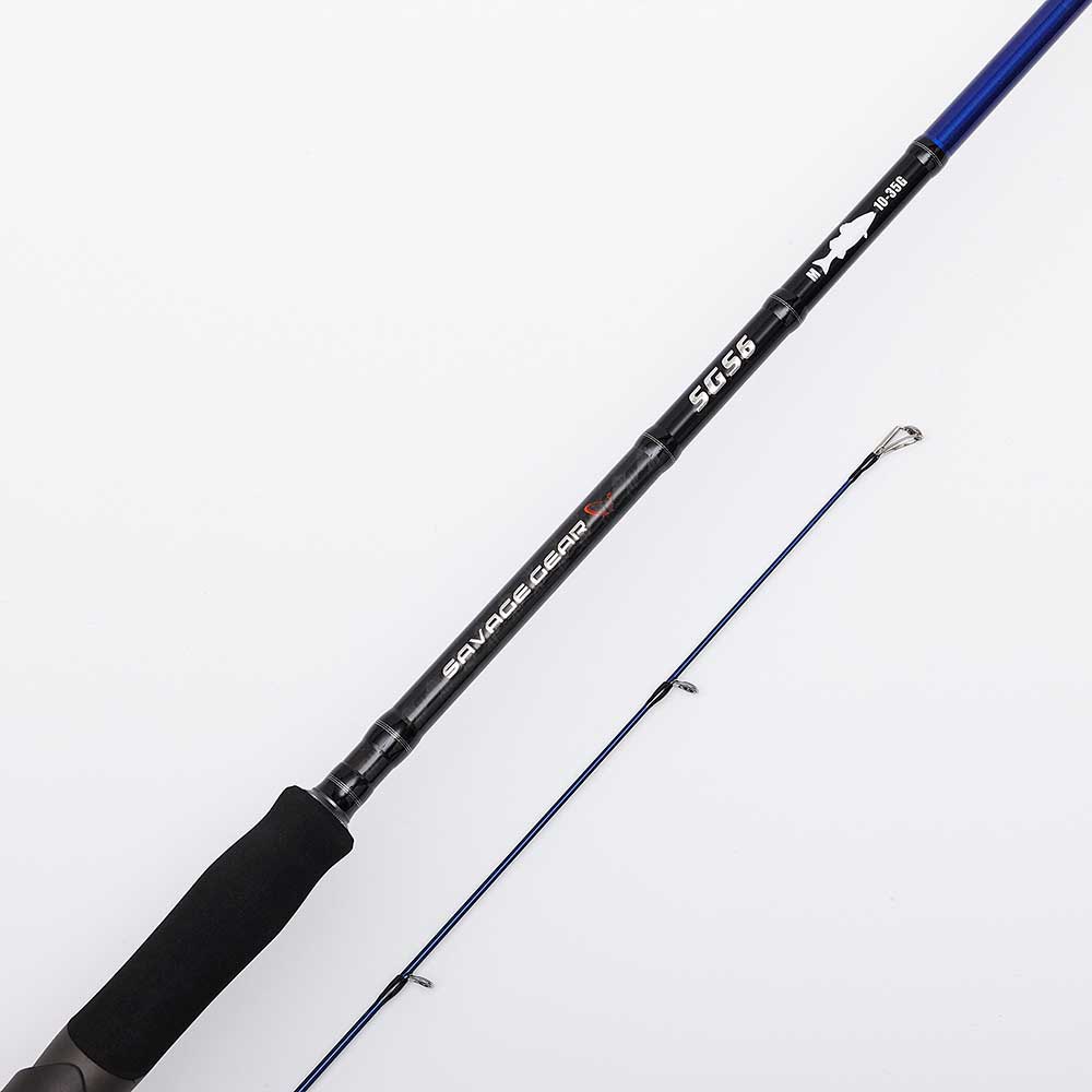 Купить Savage gear 74920 SGS6 Jerkbait Спиннинговая Удочка  Grey / Blue 2.21 m 7ft.ru в интернет магазине Семь Футов