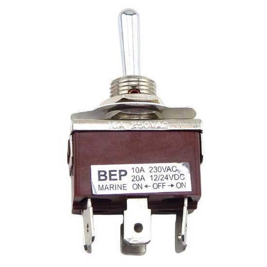 Купить Bep marine SW-32123 DPDT 10A 12V 6-32 Винт Терминалы Вкл-Выкл-Вкл Двойной Полюс Переключать выключатель Silver / Black 7ft.ru в интернет магазине Семь Футов