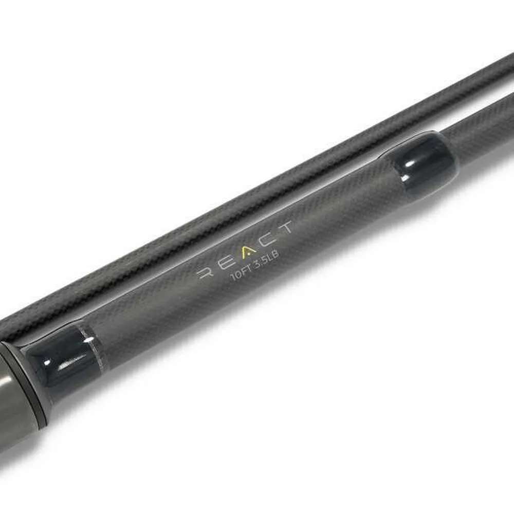 Купить Avid carp A0460054 карповая удочка React  Black 3.05 m 7ft.ru в интернет магазине Семь Футов