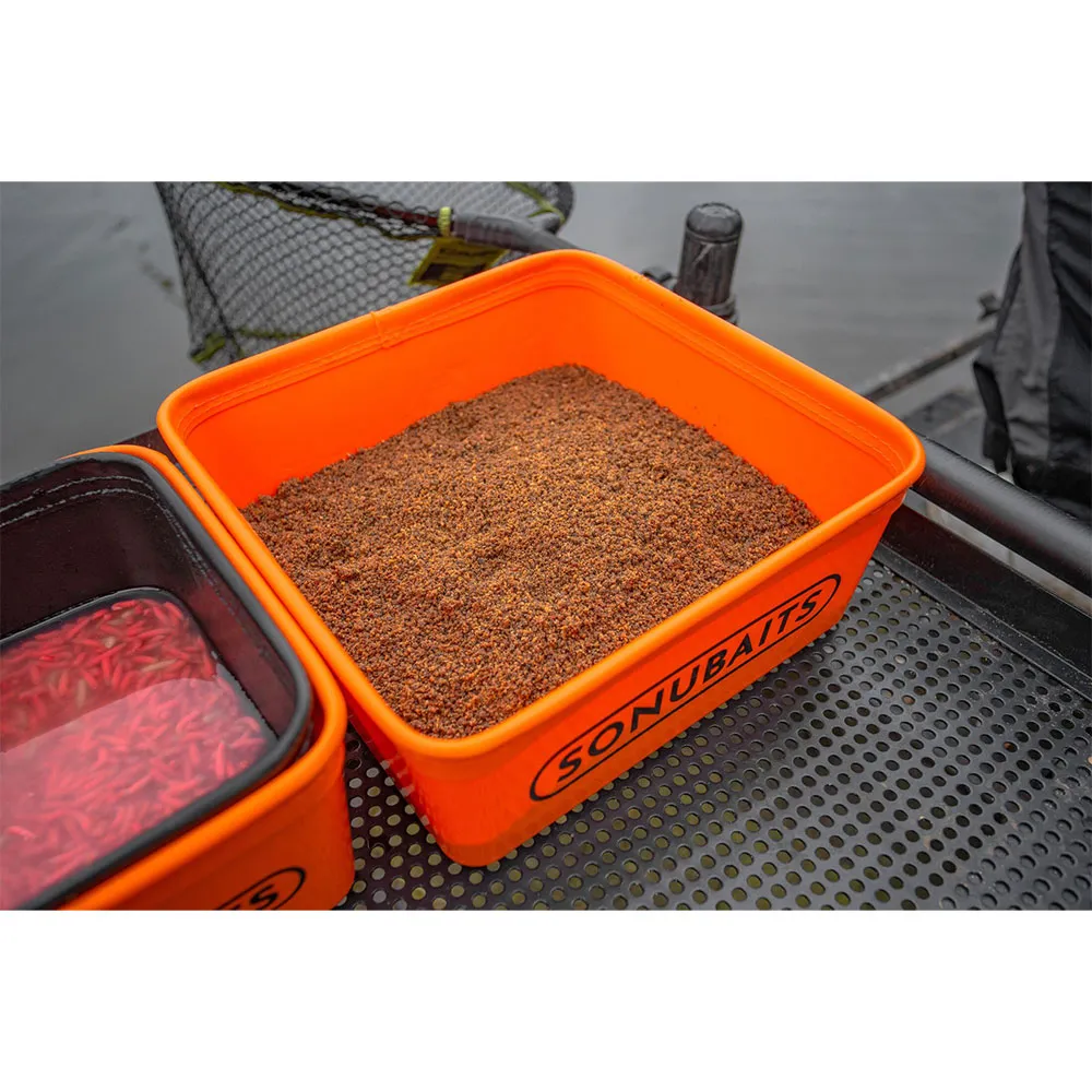 Купить Sonubaits s0950012 ящик для приманки EVA 5L Orange / Black 25x25x10 99 x 242 x 242 mm 7ft.ru в интернет магазине Семь Футов