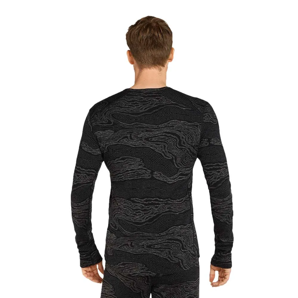 Купить Icebreaker 0A573701WXL Базовый слой с длинным рукавом Merino 260 Vertex Snow Guide Black / Galaxy / J XL 7ft.ru в интернет магазине Семь Футов
