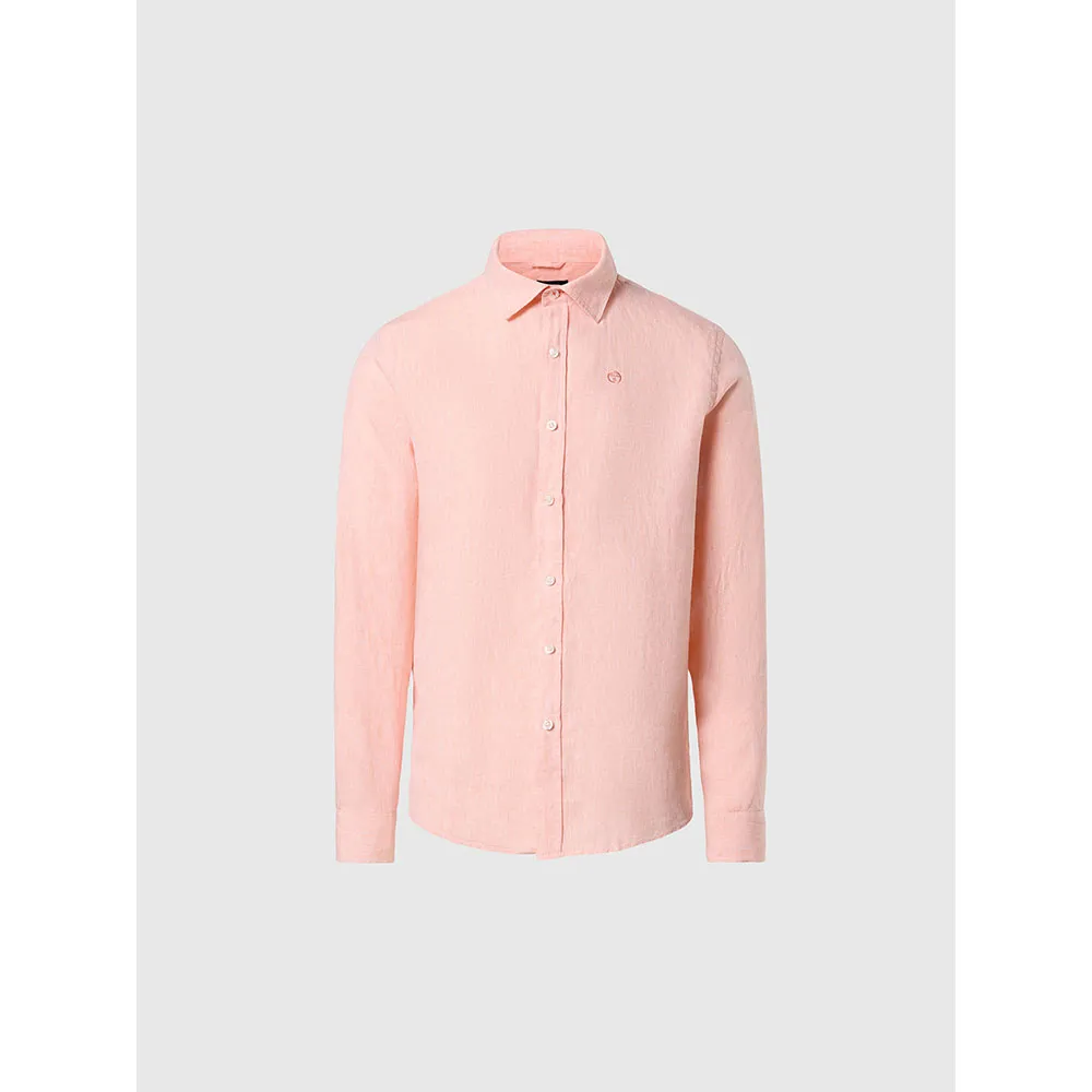 Купить North sails 664368-0731-XS Рубашка с длинным рукавом 664368 Оранжевый Melon XS 7ft.ru в интернет магазине Семь Футов