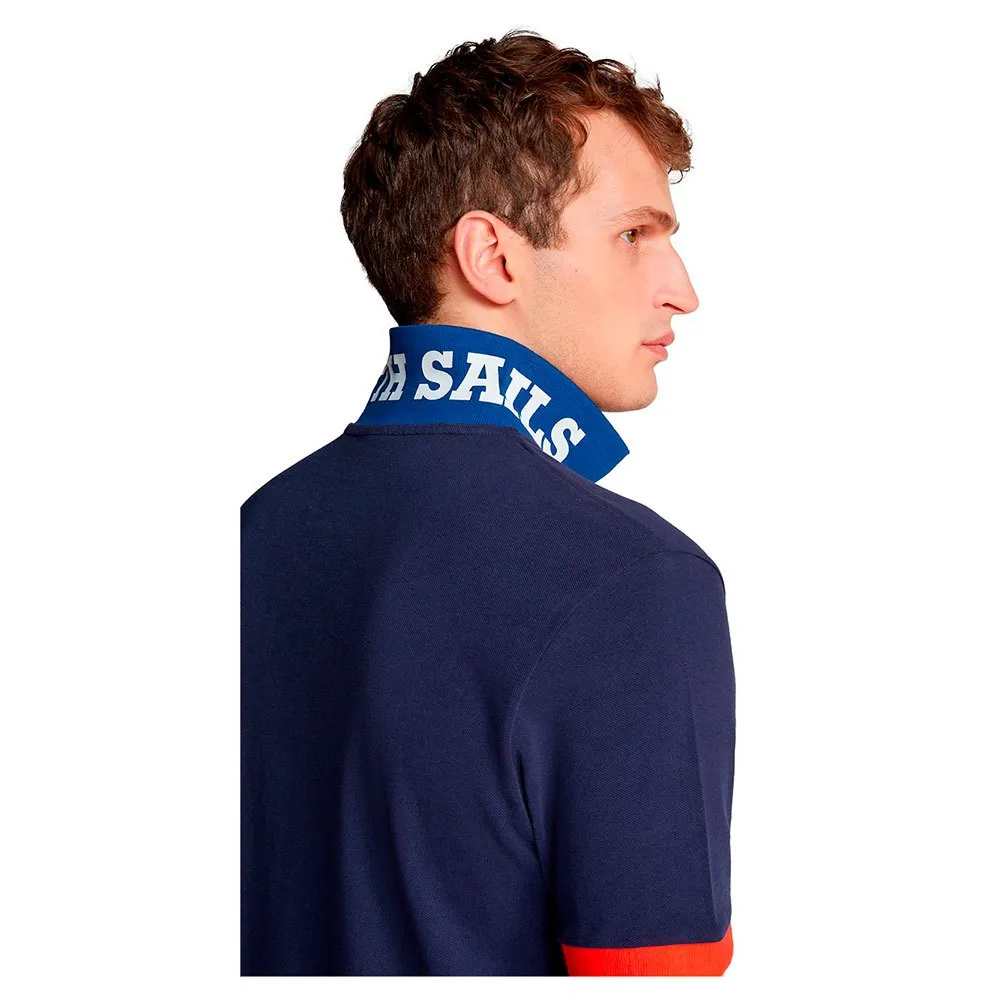 Купить North sails 692356-0802-6 Поло с короткими рукавами 692356 Logo Голубой Navy Blue 2XL 7ft.ru в интернет магазине Семь Футов